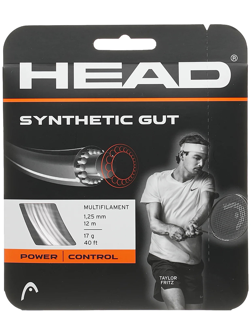 Head Synthetic Gut 17g (White)