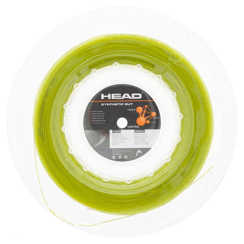 Head Synthetic Gut 16g Reel 660' (Yellow)