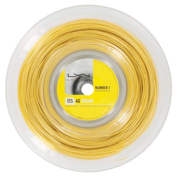 Luxilon 4G Rough 125 16L Reel 660' (Gold)