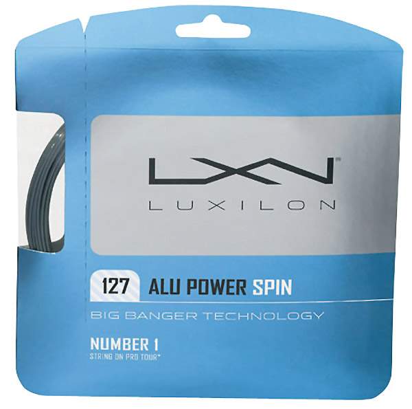 Luxilon ALU Power Spin 127 16g (Silver)