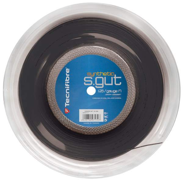 Tecnifibre Synthetic Gut Reel 660' (Black)