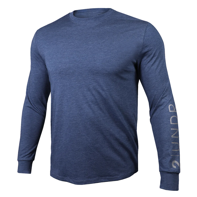 2UNDR All Day Long Sleeve Crew (M) (Navy)