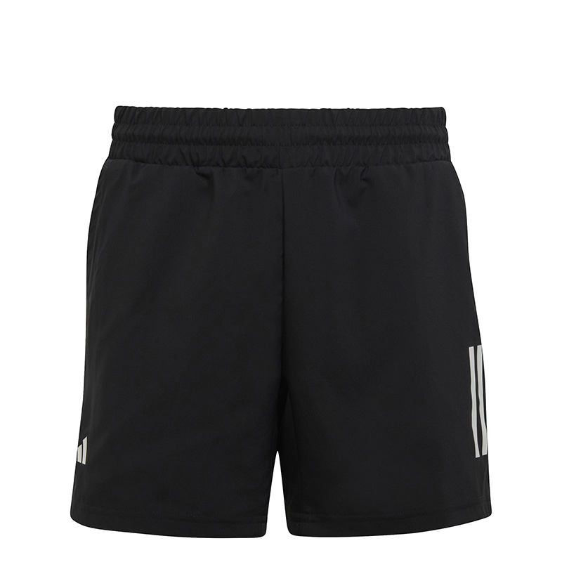 adidas Boys Club 3 Stripe Short (Black)