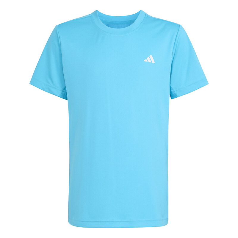 adidas Boys' Club Tee (Signal Cyan)