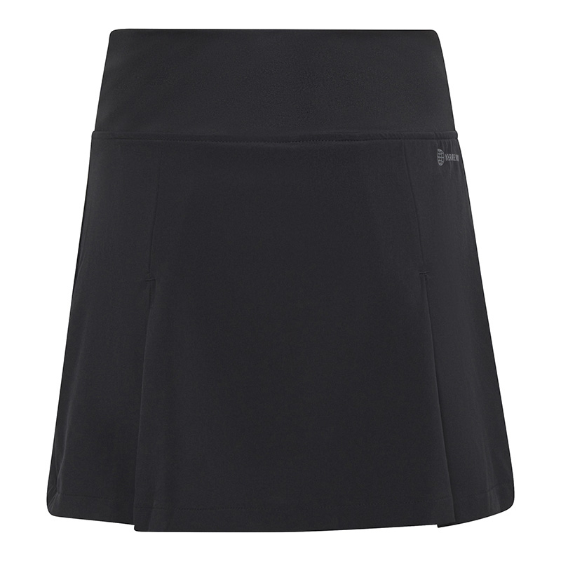 adidas Girls Club Pleated Skirt (Black)