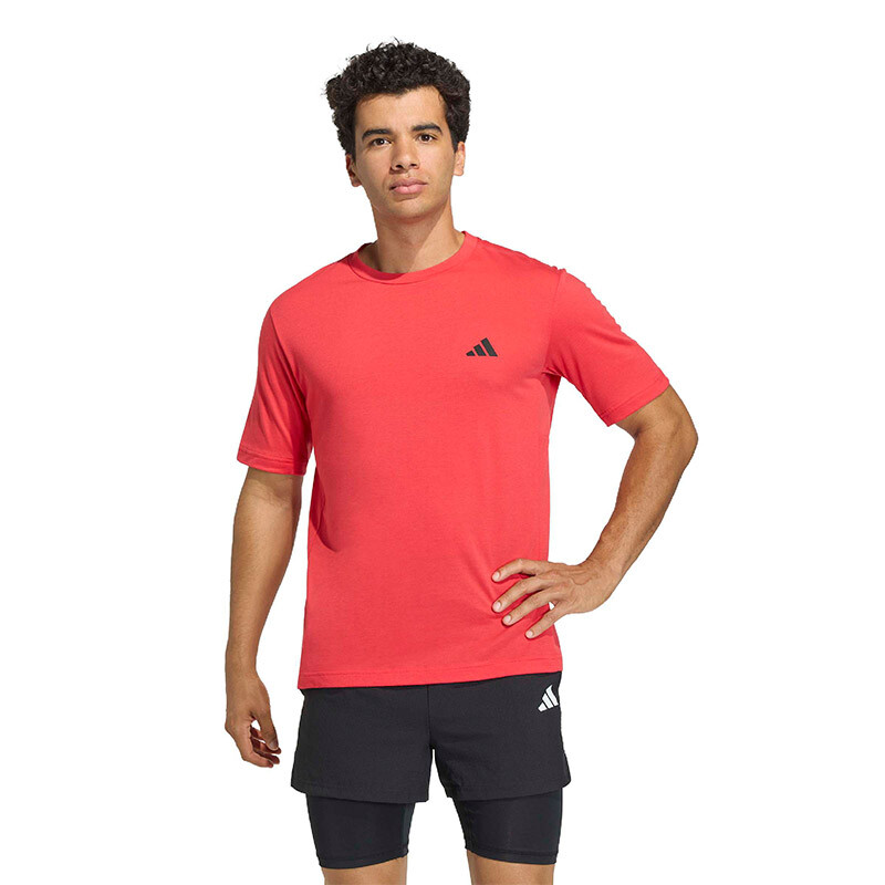 adidas Workout Essentials Feelready Tee (M) (Red)