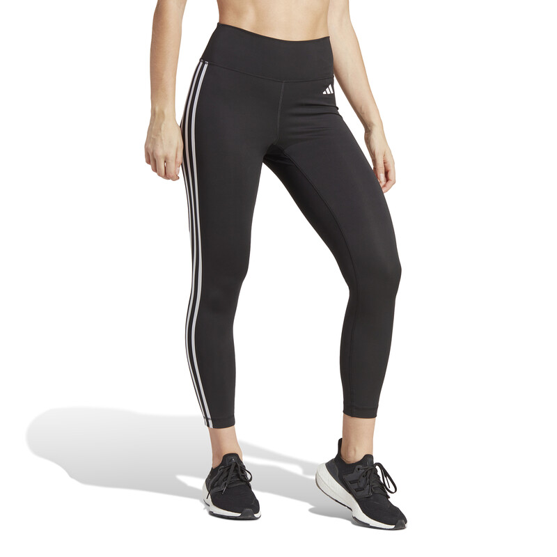 adidas Train Essentials 3 Stripes 7/8 Tight (W) (Black)