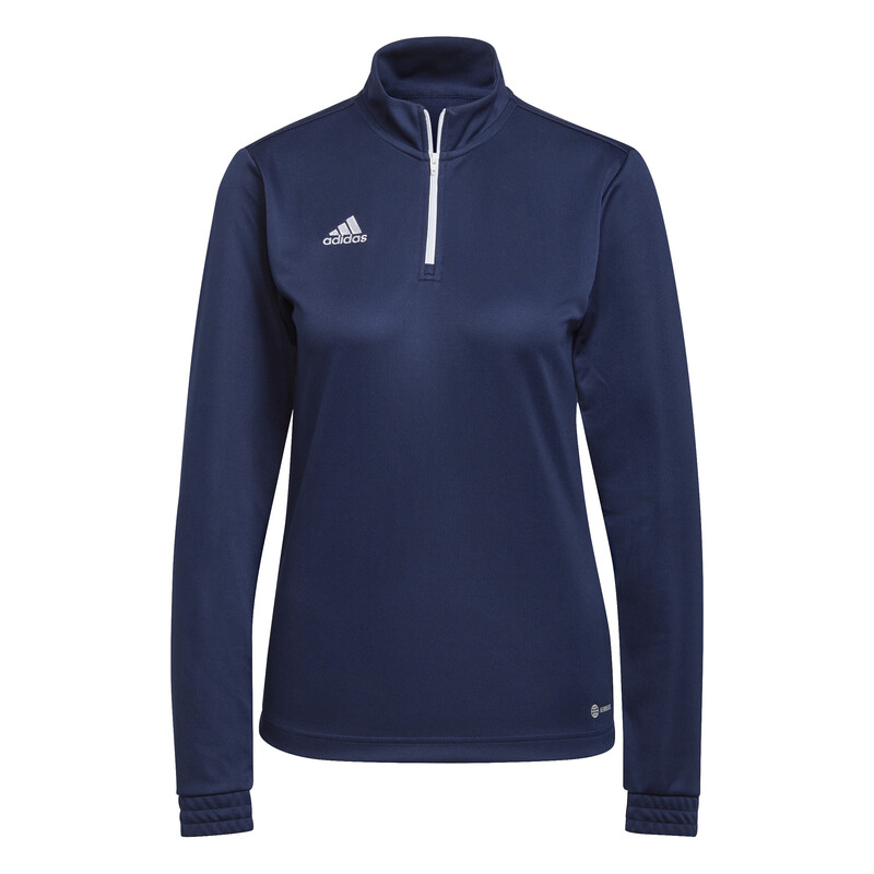 adidas Entrada 22 1/2 Zip Training Top (W) (Navy)