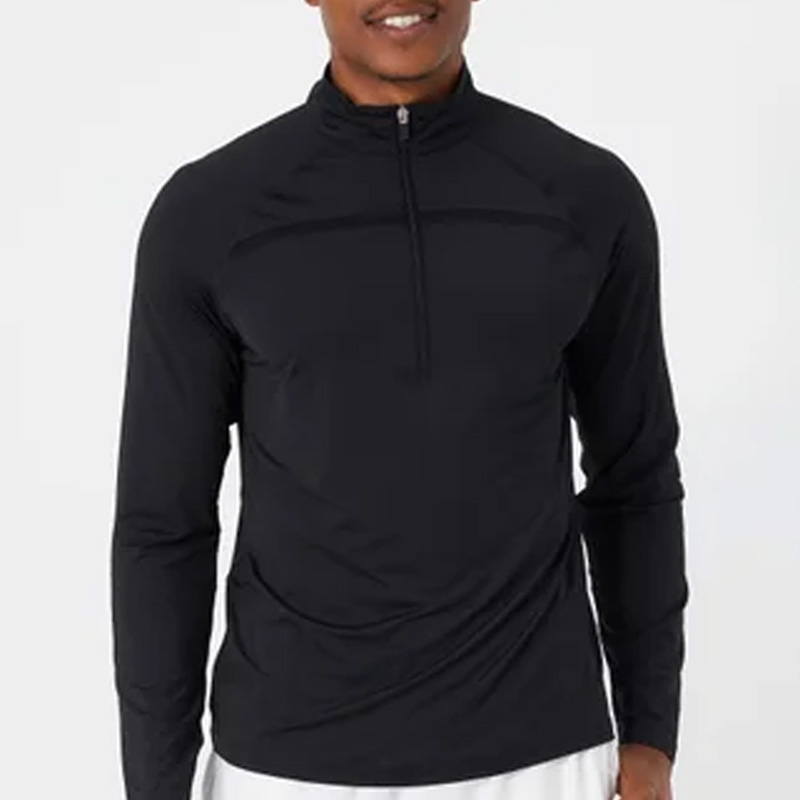 FILA Essentials Half Zip Top (M) (Black)