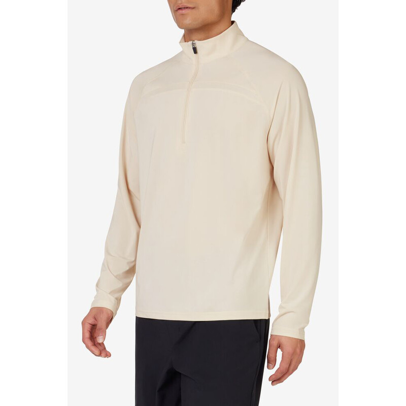 FILA Essentials Half Zip Top (M) (Beige)