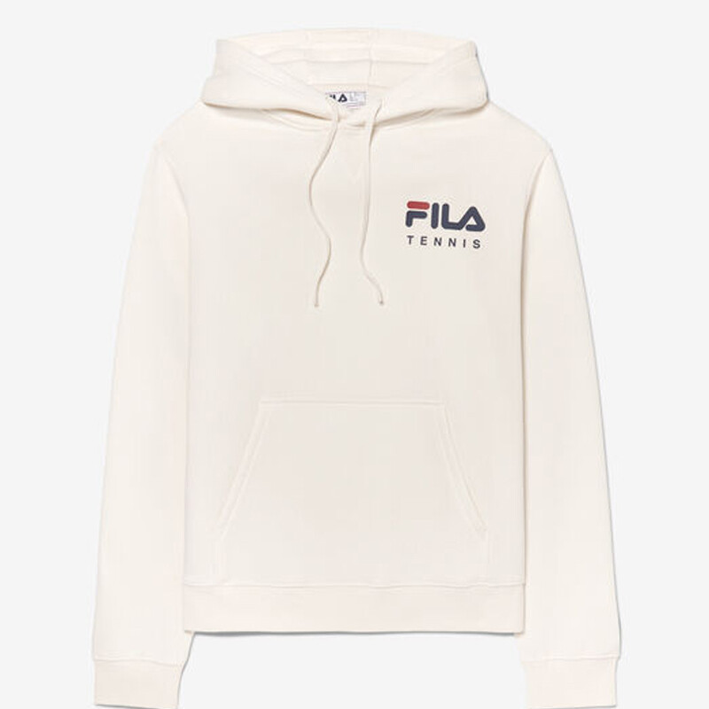 FILA Unisex Tennis Hoodie (Off White)