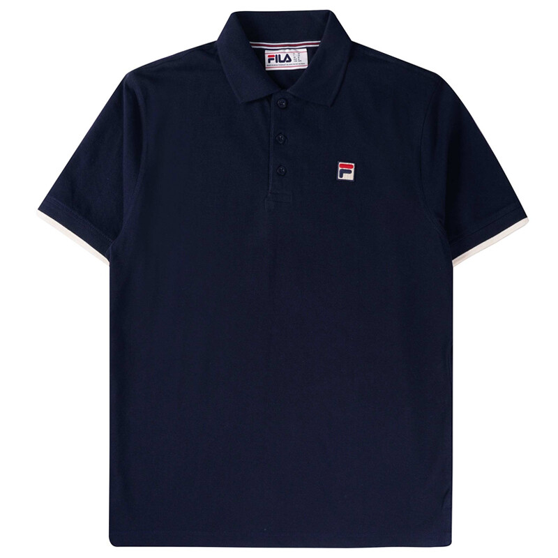 FILA Pique Polo (M) (Navy)