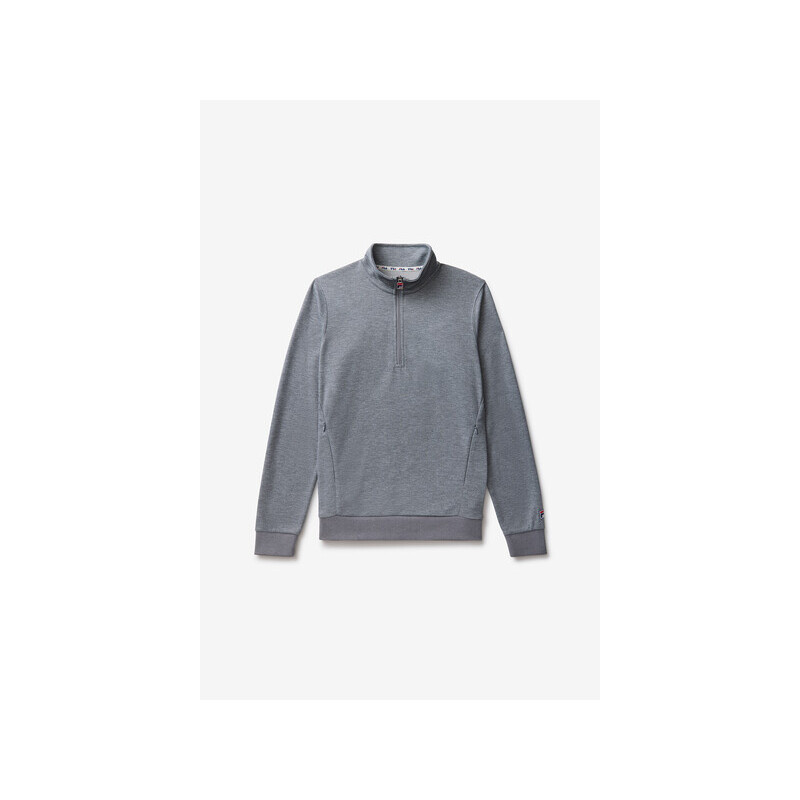 FILA Long Sleeve 1/4 Zip (W) (Grey)