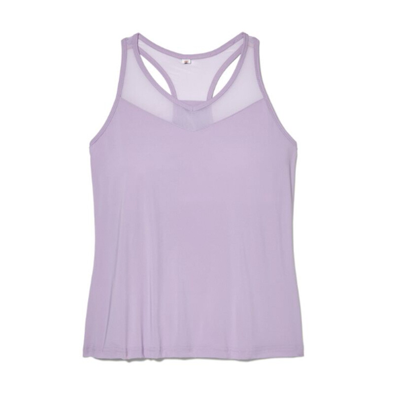 FILA Essentials Racerback Mesh Tank (W) (Purple)