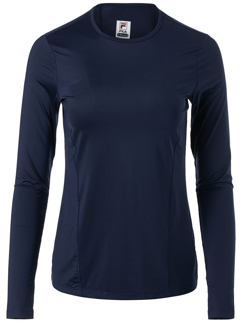 FILA Essentials UV Blocker Long Sleeve Top (W) (Navy)