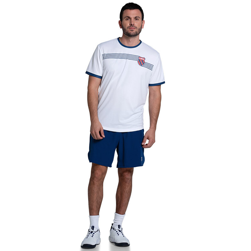 K-Swiss Tradition Short Sleeve (M) (White)