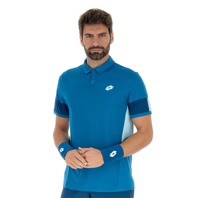 Lotto Tech 1 D1 Polo (M) (Blue)