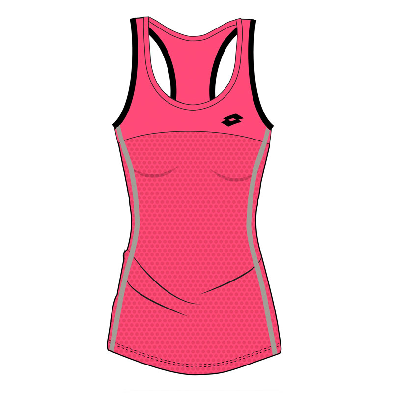 Lotto Superrapida Pickleball VI Tank (W) (Fuchsia)