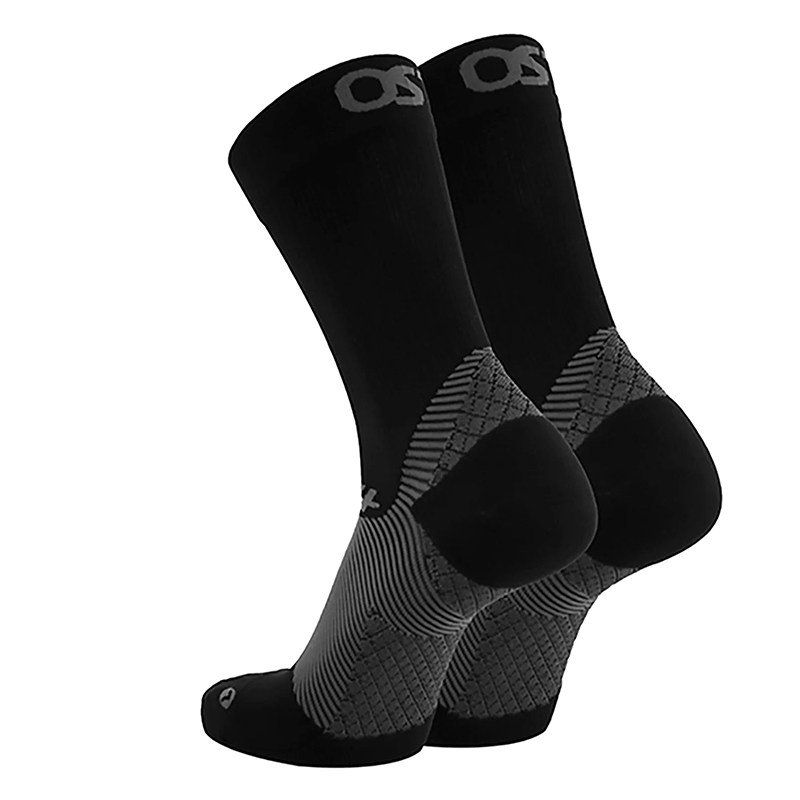 OS1st FS4 Plantar Fasciitis Crew (1x) (Black)