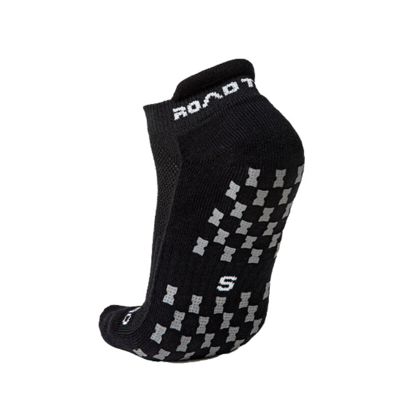 Road To Pro UltraGrip No-Show Socks (Black)