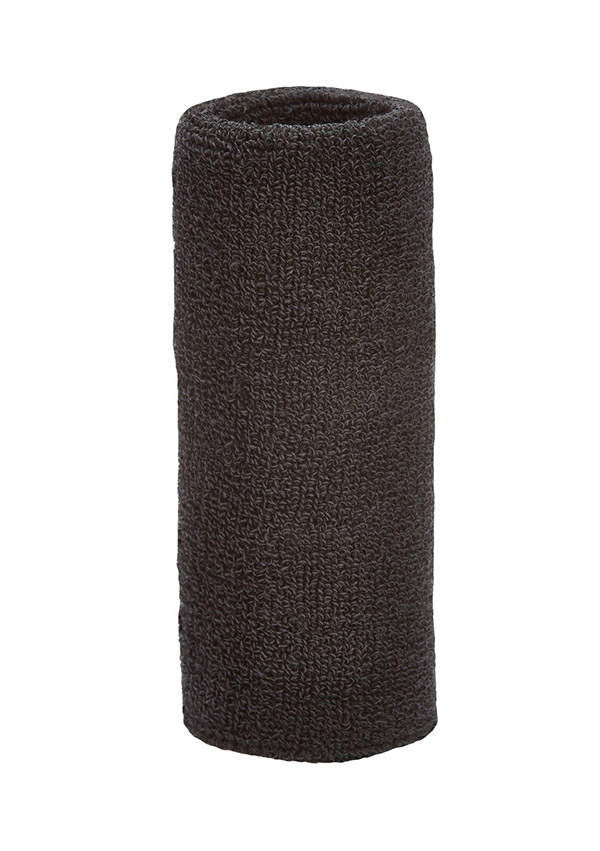 Tourna Wrist Towel 6" (1x) (Black)