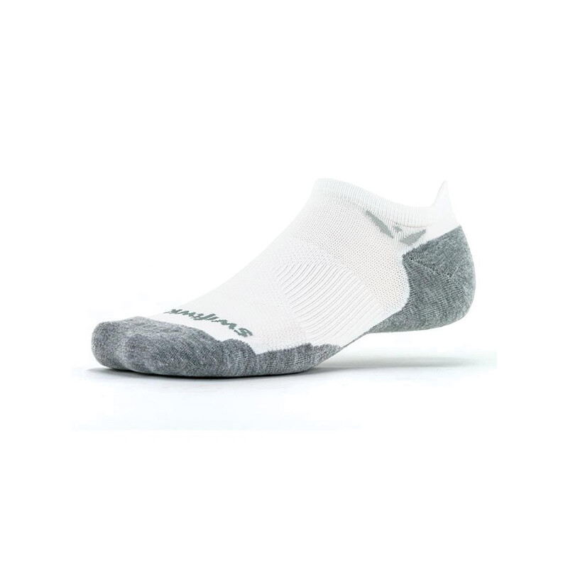 Swiftwick Maxus No Show (White)