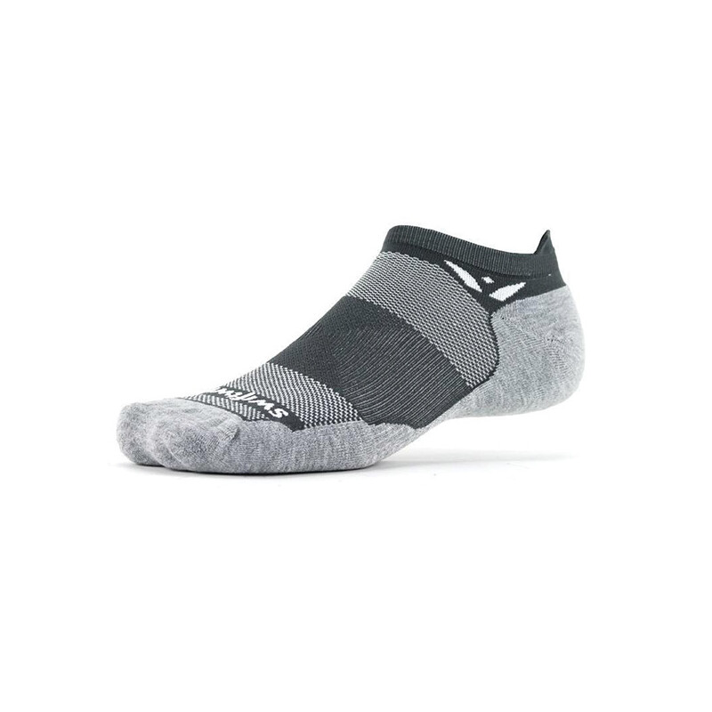 Swiftwick Maxus No Show (Grey)