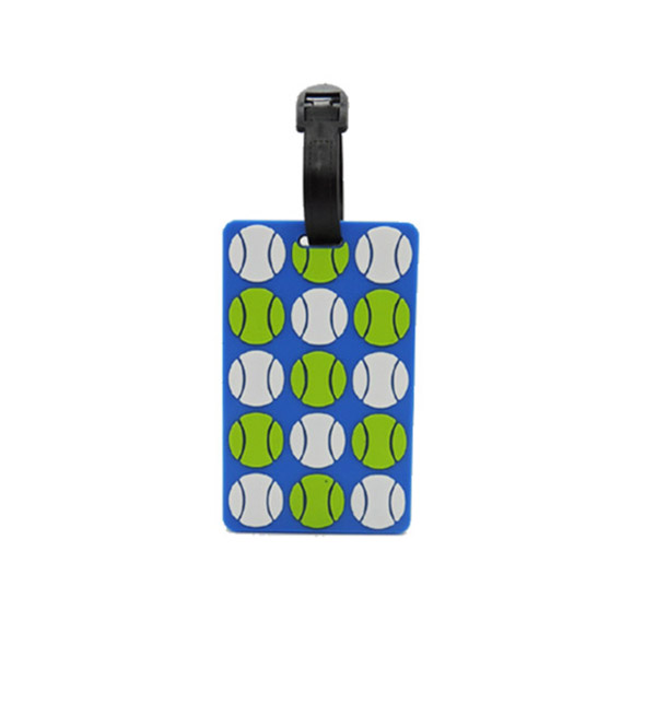 Tennis Bag Tags "Balls"  (1x)