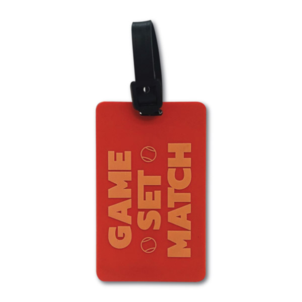 Game Set Match Bag Tag (1x)
