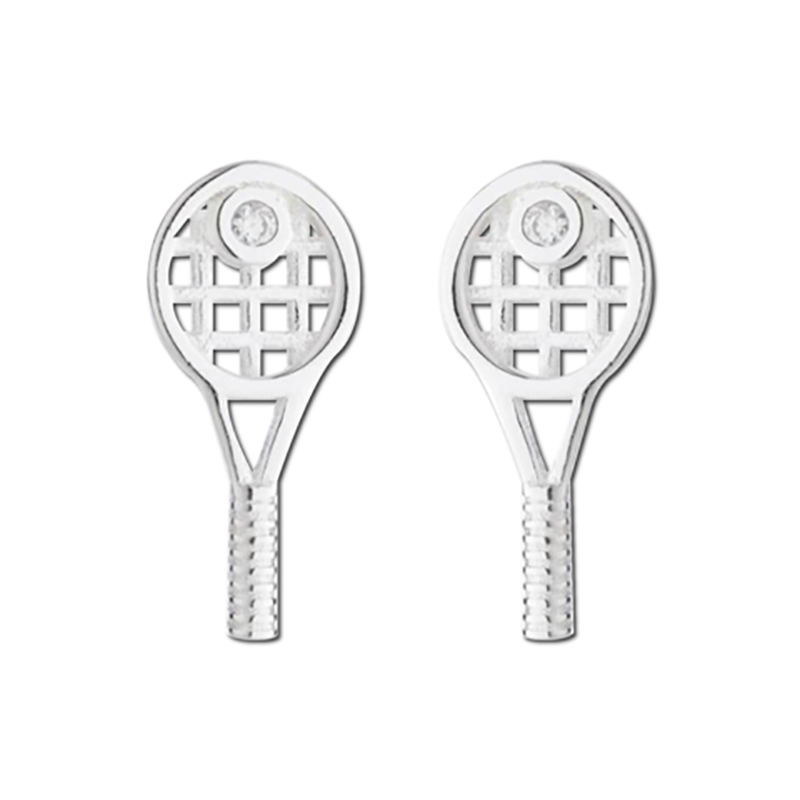 Tennis Racquet Earrings