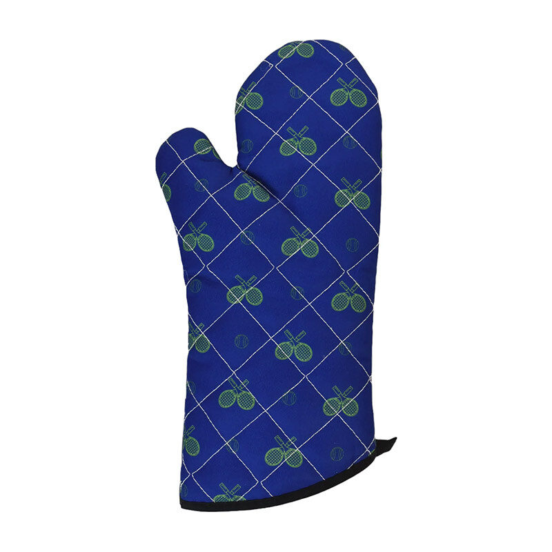 Tennis Oven Mitt (Night Match Blue)