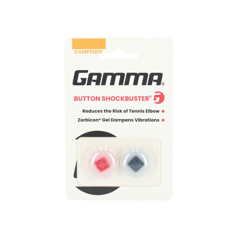 Gamma Button Shockbuster (2x) (Red/Black)