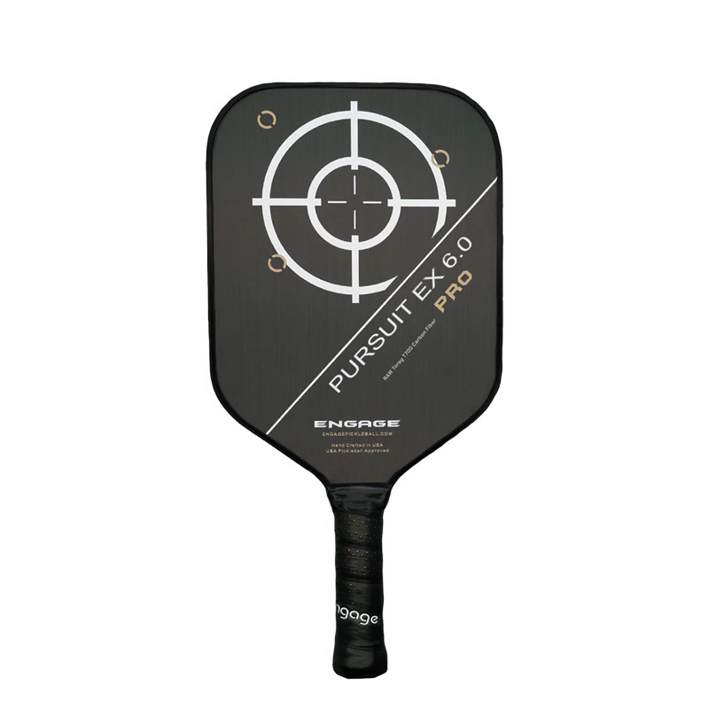 Engage Pursuit Pro EX 6.0 Raw Carbon Fiber Pickleball Paddle