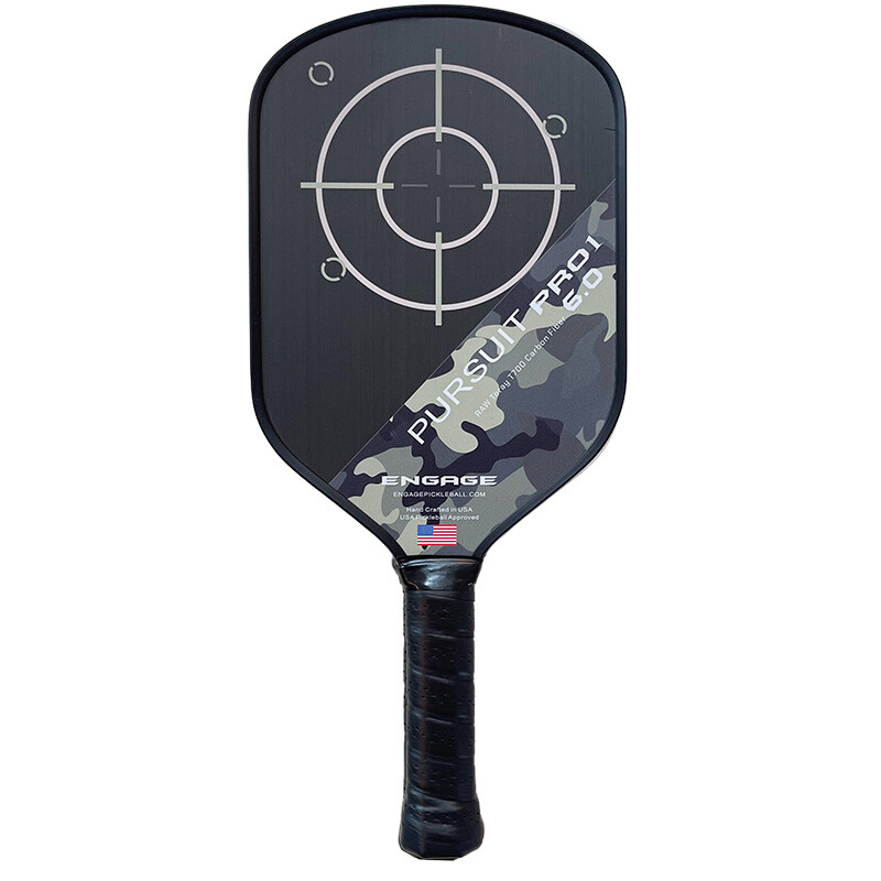 Engage Pursuit Pro1 6.0 Elongated Pickleball Paddle (Camo)