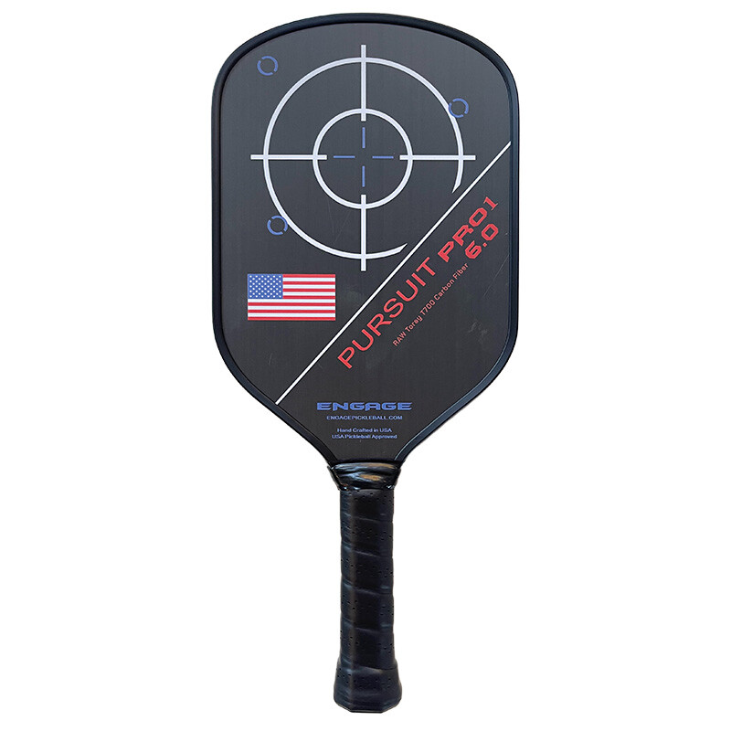 Engage Pursuit Pro1 6.0 Pickleball Paddle (Red/White/Blue)