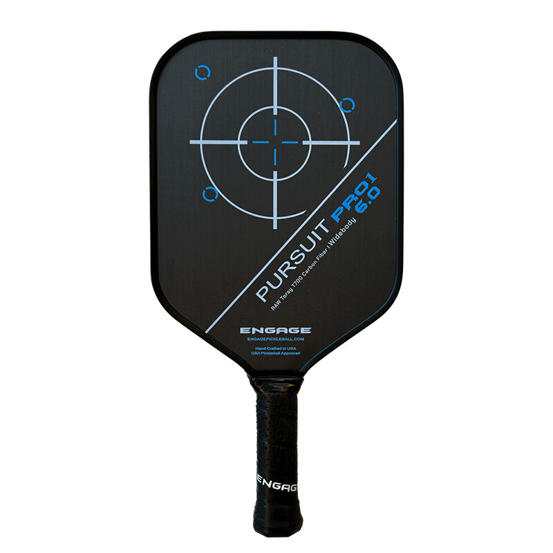 Engage Pursuit Pro1 6.0 Widebody Pickleball Paddle (Blue)