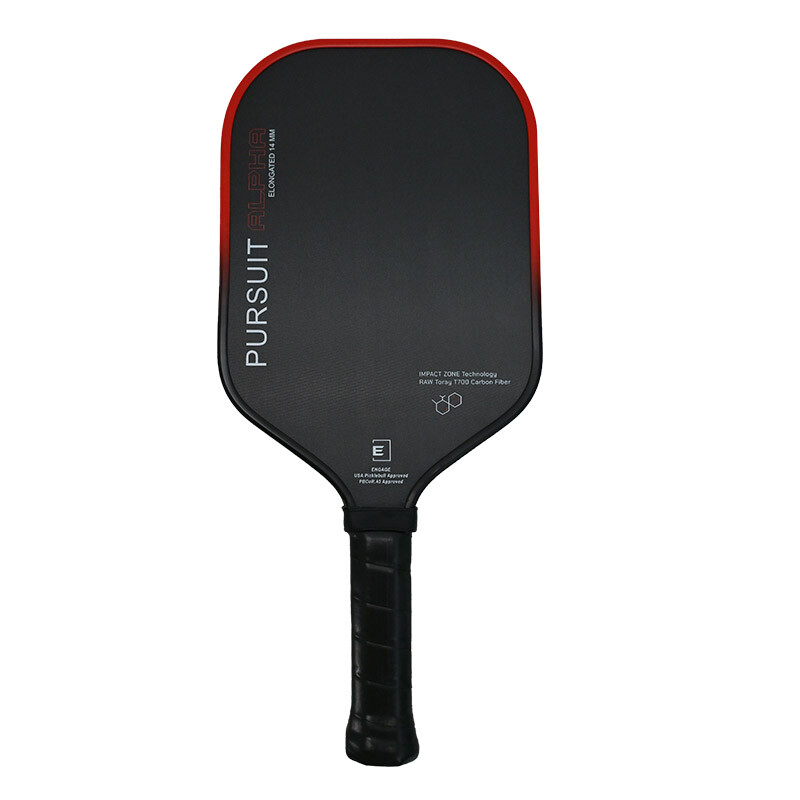 Engage Pursuit Alpha 14mm Pickleball Paddle (Red)