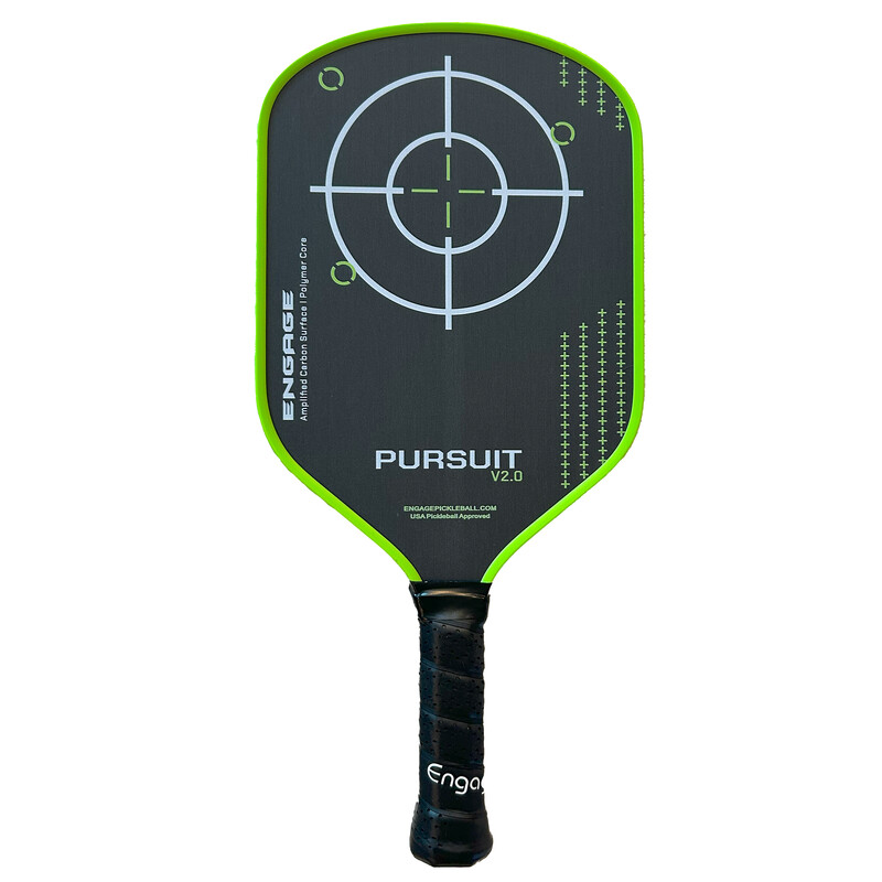 Engage Pursuit V2.0 Pickleball Paddle (Lime)