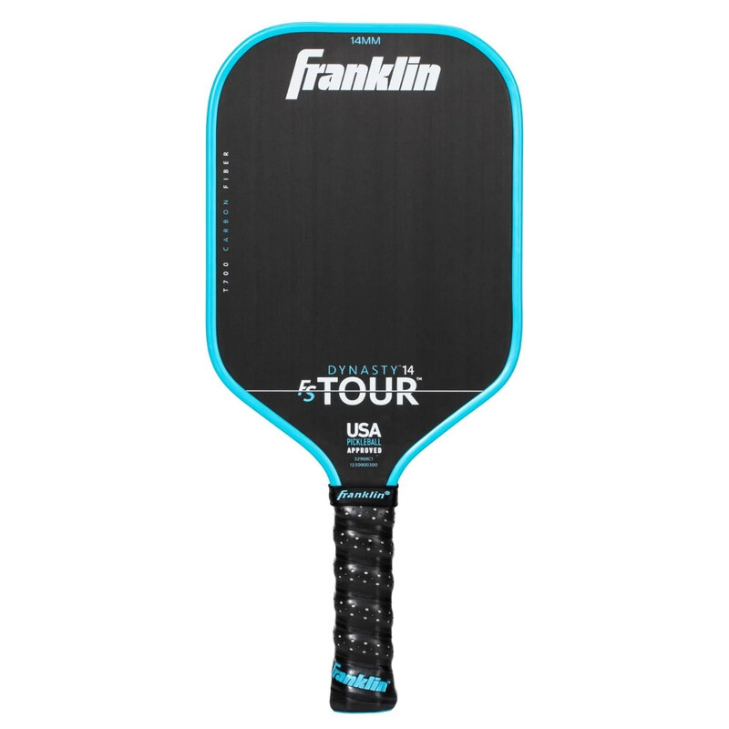 Franklin FS Tour Dynasty Pickleball Paddle Set (14mm) (Blue)