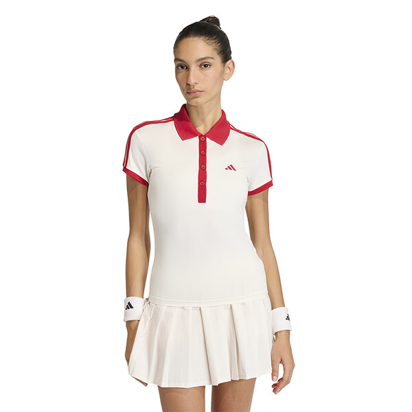 adidas Heritage Polo (W) (Chalk White)
