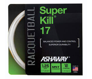 Ashaway Superkill 17g Racquetball (White)