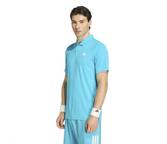 adidas Club Polo (M) (Signal Cyan)