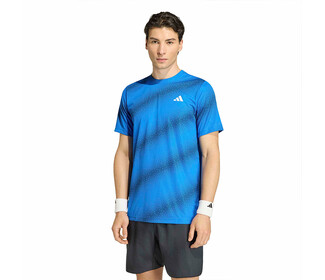 adidas Club Graphic Tee (M) (Glory Blue)