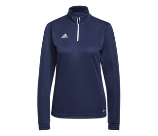 adidas Entrada 22 1/2 Zip Training Top (W) (Navy)