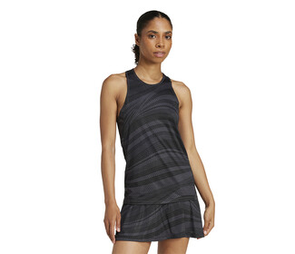 adidas Club Graphic Tank (W) (Carbon)