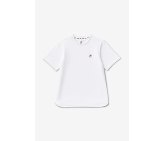 FILA Boy's Short Sleeve Performance Top (White)