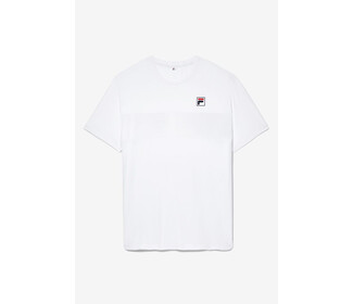 FILA Essentials Short Sleeve Crew (M) (White)