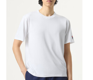 FILA Short Sleeve Crew (M) (White)