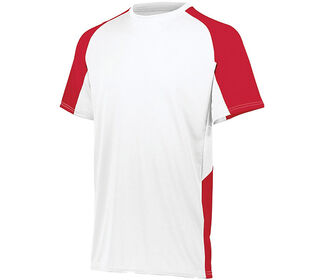 Augusta Cutter Crew (M) (White/Red)