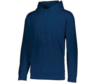 Augusta Wicking Fleece Hooded Sweatshirt (M) (Navy)